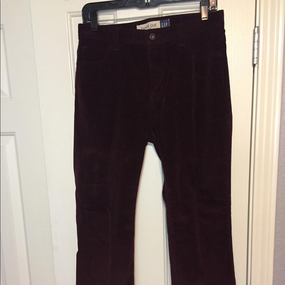 GAP Corduroy Boot Leg Pants